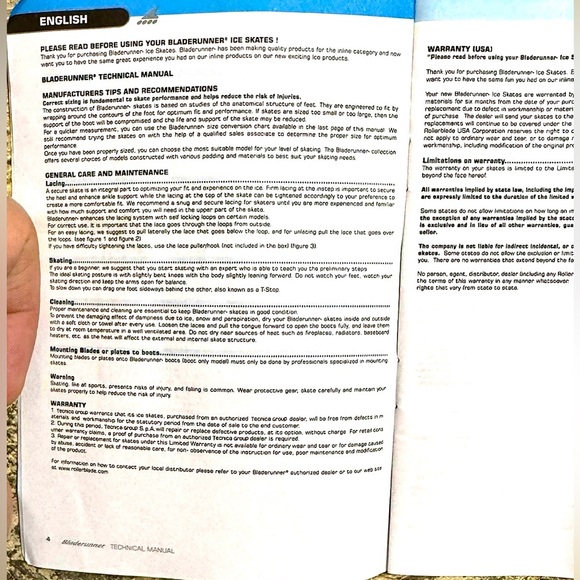 Like New! Bladerunner Phaser Ice Jr. Adjustable Youth Skates (Size 4–7) - Picture 9 of 11